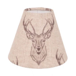 Candle Shade In Natural Stag