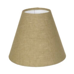 Candle Shade In Sage Waterford Linen