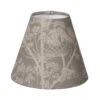 Candle Shade In Soft Grey Cow Parsley -Home Decor Shop 10can15cpsg 11