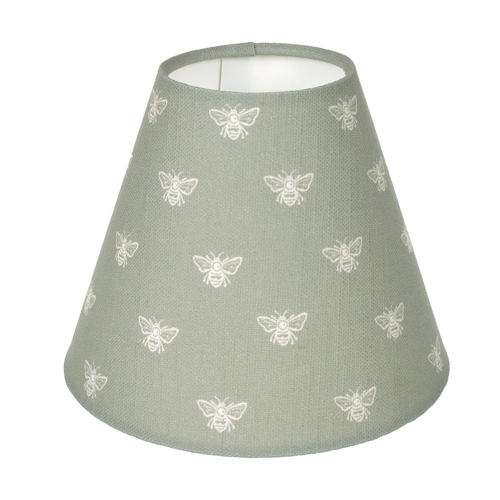 Candle Shade In Country Green Honey Bees 3 Candle Shade In Country Green Honey Bees