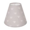 Candle Shade In Soft Grey Honey Bees -Home Decor Shop 10can15hbsg 11