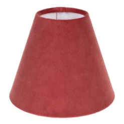 Candle Shade In Burnt Orange Hunstanton Velvet