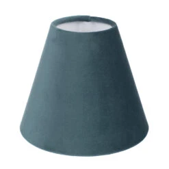 Candle Shade In Teal Hunstanton Velvet