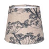 French Drum Candle Shade In Indigo Cow Parsley, Reversed 2 French Drum Candle Shade In Indigo Cow Parsley, Reversed -Home Decor Shop 10canfd13cpinrev 11