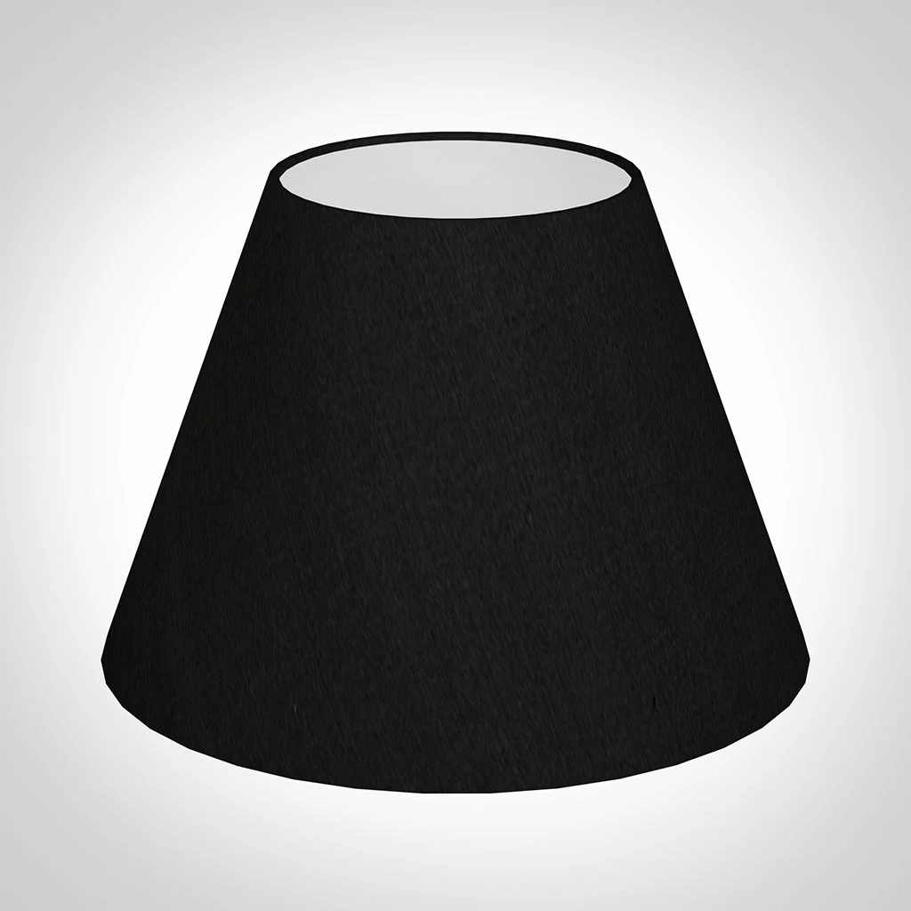 25cm Empire Shade In Black Silk 3 25cm Empire Shade In Black Silk