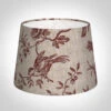 20cm Medium French Drum Shade In Red Isabelle Linen -Home Decor Shop 10fdm20isre 11
