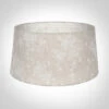 45cm Wide French Drum Shade In Natural & White Lisette Voile With Clear 1 45cm Wide French Drum Shade In Natural & White Lisette Voile With Clear -Home Decor Shop 10fdw45linwcl 11