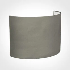 28cm Carlyle Half Shade In Pewter Satin