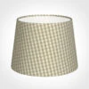 20cm Medium French Drum Shade In Natural Longford Gingham 2 20cm Medium French Drum Shade In Natural Longford Gingham -Home Decor Shop 20fdm20lgna 11