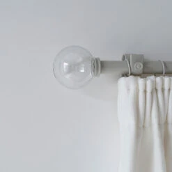 25mm Glass Finial In Clay -Home Decor Shop 452cl 12