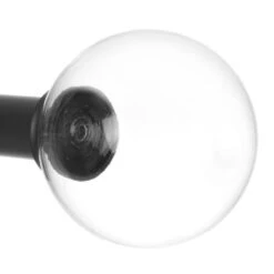 25mm Glass Finial In Matt Black -Home Decor Shop 452mb 20
