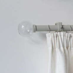 38mm Glass Finial In Clay -Home Decor Shop 453cl 12