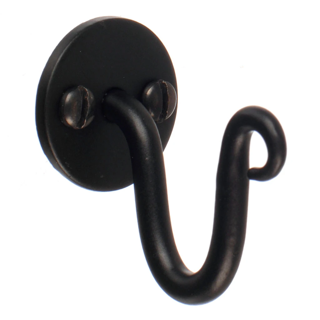 Hatton Holdback Hook In Matt Black 3 Hatton Holdback Hook In Matt Black
