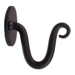Hatton Holdback Hook In Matt Black 11 Hatton Holdback Hook In Matt Black -Home Decor Shop 5009mb 20