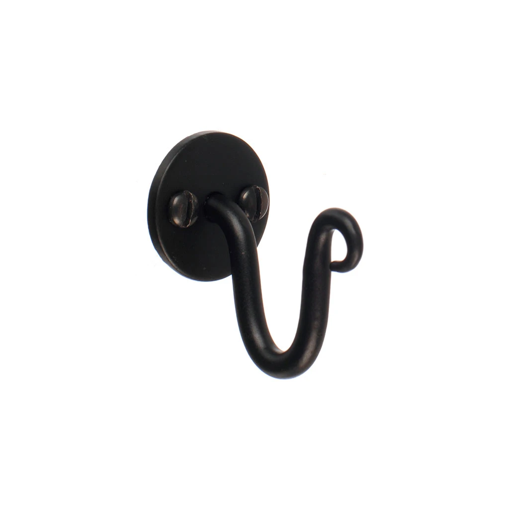 Hatton Holdback Hook In Matt Black 8 Hatton Holdback Hook In Matt Black - Image 6