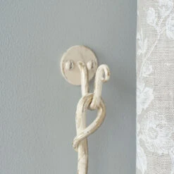 Hatton Holdback Hook In Old Ivory -Home Decor Shop 5009oi 30