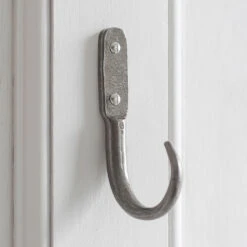 13cm Barn Wall Hook In Polished -Home Decor Shop 527po 20