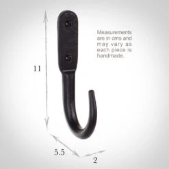 11cm Barn Wall Hook In Matt Black 7 11cm Barn Wall Hook In Matt Black -Home Decor Shop 528mb 13