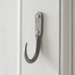 11cm Barn Wall Hook In Polished -Home Decor Shop 528po 2