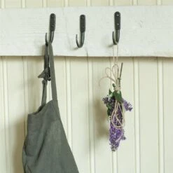 10cm Barn Wall Hook In Beeswax -Home Decor Shop 529bw 3