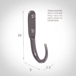 10cm Barn Wall Hook In Polished 8 10cm Barn Wall Hook In Polished -Home Decor Shop 529po 13