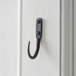9cm Barn Wall Hook In Matt Black 9 9cm Barn Wall Hook In Matt Black -Home Decor Shop 530mb 12