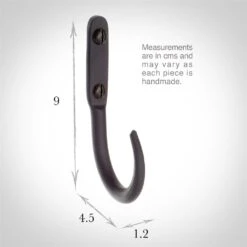 9cm Barn Wall Hook In Matt Black 11 9cm Barn Wall Hook In Matt Black -Home Decor Shop 530mb 3