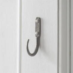 9cm Barn Wall Hook In Polished -Home Decor Shop 530po 2