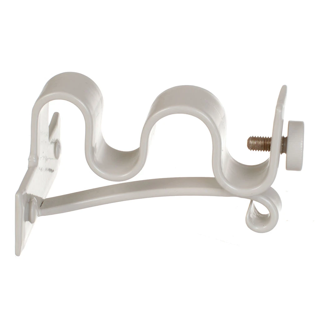 12/12mm Double Pole Centre Bracket In Clay 6 12/12mm Double Pole Centre Bracket In Clay - Image 4