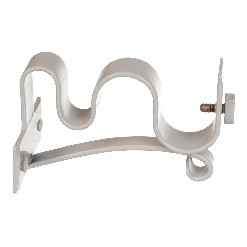 25/12mm Double Pole Centre Bracket In Clay 6 25/12mm Double Pole Centre Bracket In Clay - Image 4