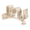 25/12mm Double Pole Centre Bracket In Old Ivory -Home Decor Shop 6003oi 11