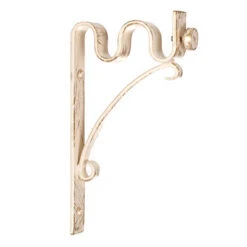 12/12mm Double Pole Standard Bracket In Old Ivory -Home Decor Shop 6005oi 20
