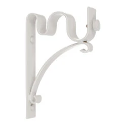 25/12mm Double Pole Standard Bracket In Clay -Home Decor Shop 6007cl 20