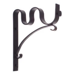 38/20mm Double Pole Standard Bracket In Matt Black -Home Decor Shop 6008mb 20