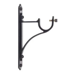 25mm Brett Standard Bracket In Matt Black -Home Decor Shop 6010mb 20
