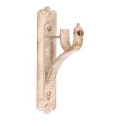 25mm Brett Standard Bracket In Old Ivory -Home Decor Shop 6010oi 1