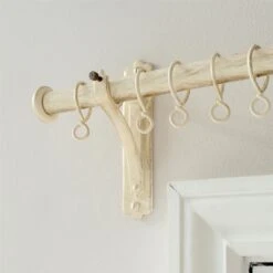 25mm Brett Standard Bracket In Old Ivory -Home Decor Shop 6010oi 12