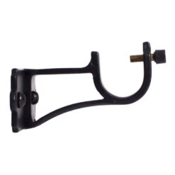 20mm Brett Centre Bracket In Matt Black -Home Decor Shop 6011mb 20