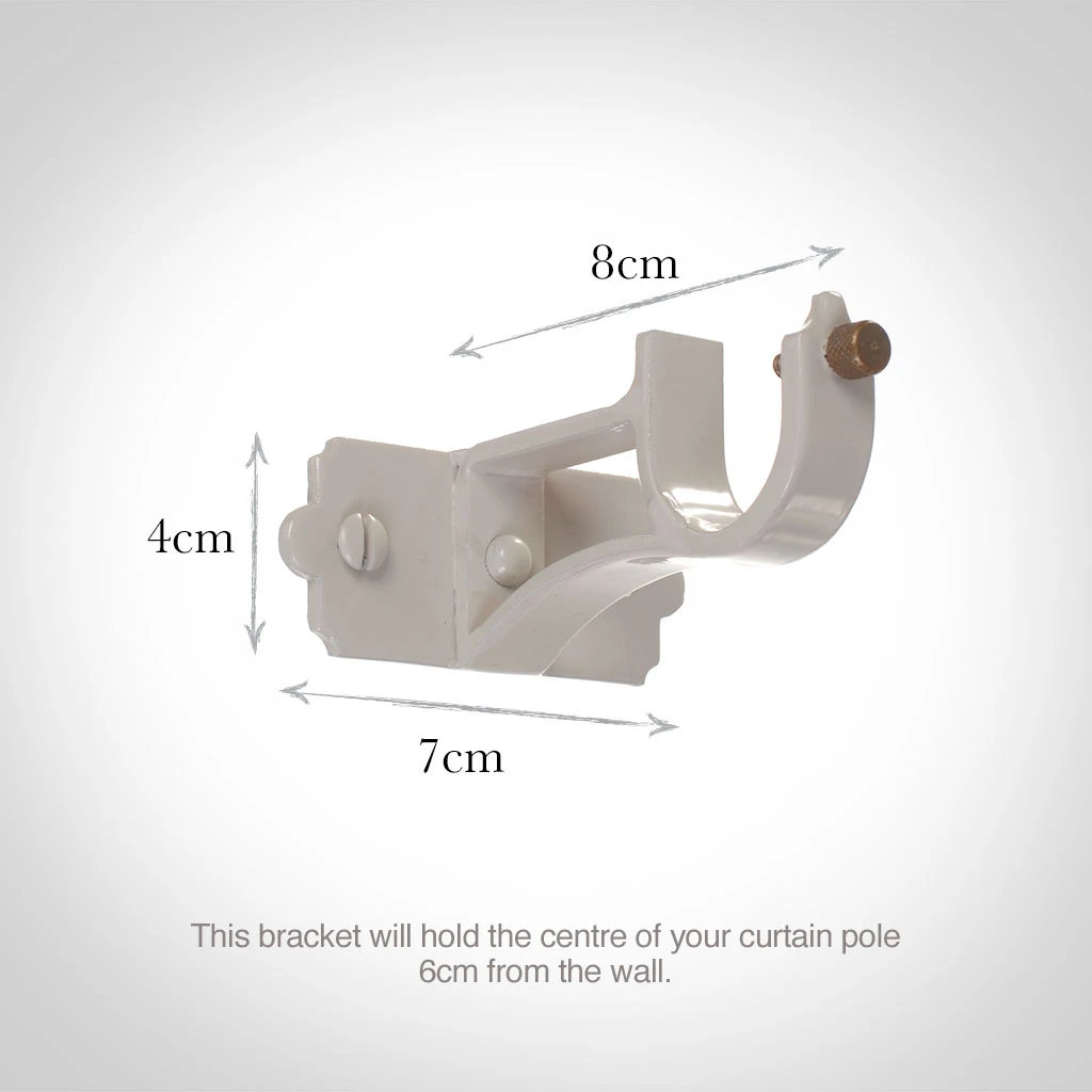 25mm Brett Centre Bracket In Clay 5 25mm Brett Centre Bracket In Clay - Image 3
