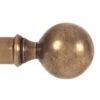 25mm Brass Ball Finial In Antiqued Brass -Home Decor Shop 6019ab 11