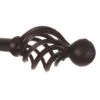 25mm Cage & Ball Finial In Beeswax -Home Decor Shop 603bw 2