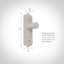 20mm Brett Recess Bracket In Clay -Home Decor Shop 6048cl 13