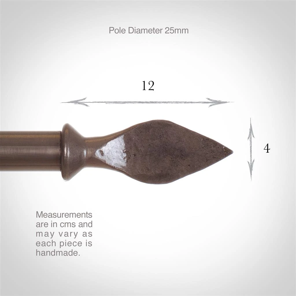 25mm Spear Finial In Polished 5 25mm Spear Finial In Polished - Image 4