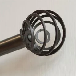 25mm Spiral Finial In Beeswax -Home Decor Shop 6062bw 4