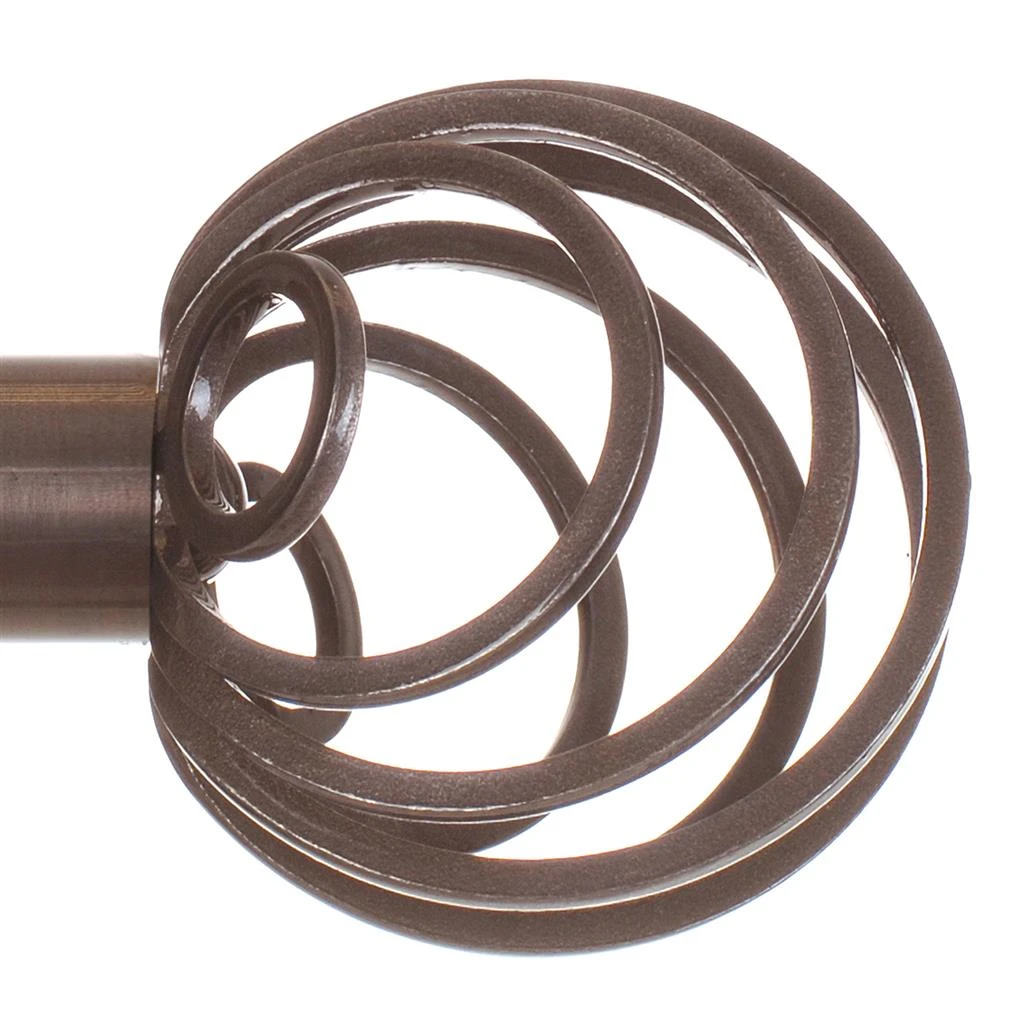 25mm Spiral Finial In Polished 3 25mm Spiral Finial In Polished