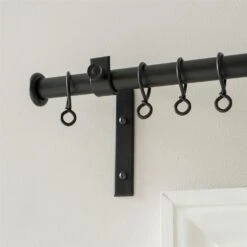20mm Chapel Standard Bracket In Matt Black -Home Decor Shop 6067mb 12 1