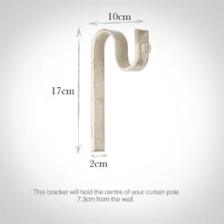 38mm Chapel Standard Bracket In Old Ivory 7 38mm Chapel Standard Bracket In Old Ivory -Home Decor Shop 6069oi 13