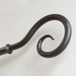 25mm Bishop's Crook Finial In Beeswax -Home Decor Shop 606bw 4