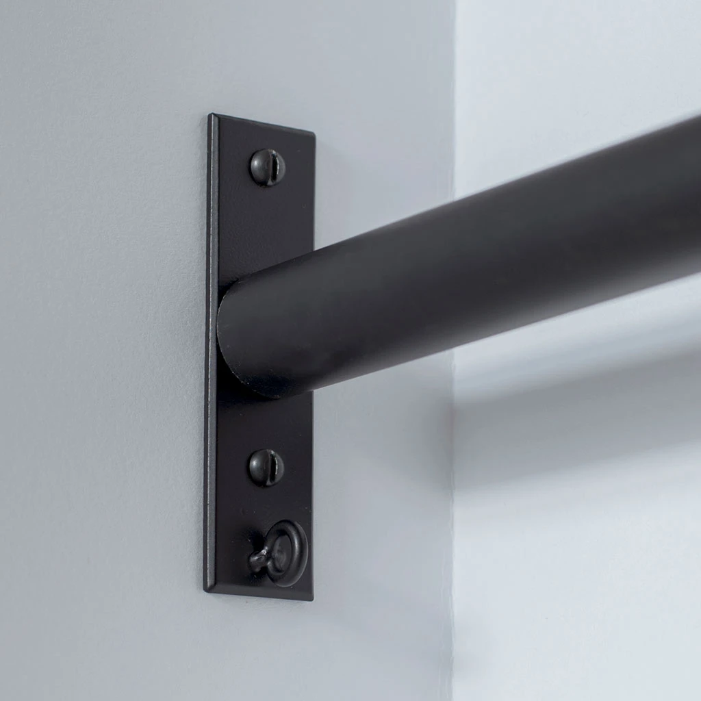25mm Chapel Recess Bracket In Matt Black 4 25mm Chapel Recess Bracket In Matt Black - Image 2