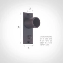 38mm Chapel Recess Bracket In Beeswax -Home Decor Shop 6077bw 13